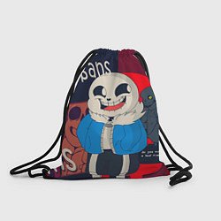Рюкзак-мешок Sans, цвет: 3D-принт