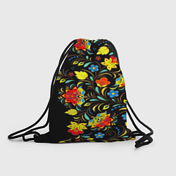 Рюкзак-мешок Цветочки, цвет: 3D-принт