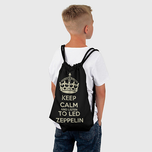 Мешок для обуви Keep Calm & Led Zeppelin / 3D-принт – фото 4