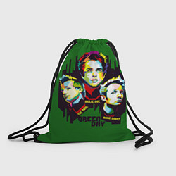 Рюкзак-мешок Green Day: Trio, цвет: 3D-принт