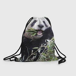 Рюкзак-мешок Панда кушает, цвет: 3D-принт