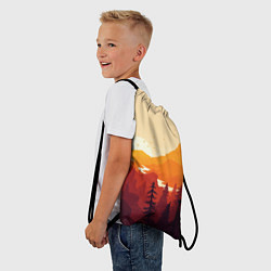 Рюкзак-мешок Восход, цвет: 3D-принт — фото 2