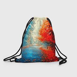 Рюкзак-мешок Дорога, цвет: 3D-принт