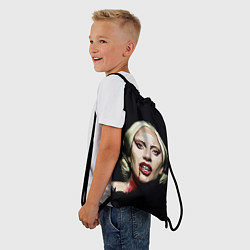 Рюкзак-мешок Леди Гага, цвет: 3D-принт — фото 2