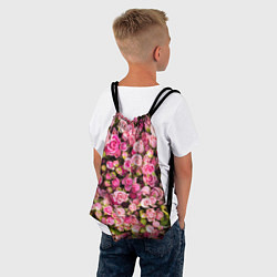 Рюкзак-мешок Розовый рай, цвет: 3D-принт — фото 2