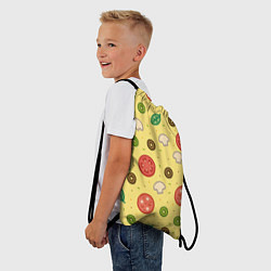 Рюкзак-мешок Pizza, цвет: 3D-принт — фото 2
