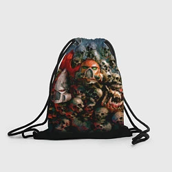 Рюкзак-мешок Warhammer 40k: Skulls, цвет: 3D-принт