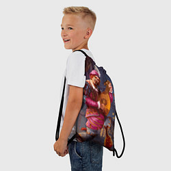 Рюкзак-мешок Лютик, цвет: 3D-принт — фото 2