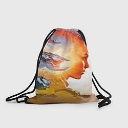 Рюкзак-мешок HZD 3, цвет: 3D-принт