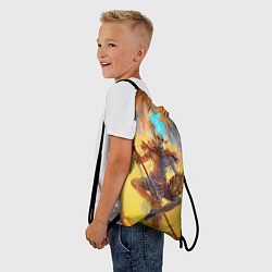 Рюкзак-мешок Вивек, цвет: 3D-принт — фото 2