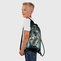 Рюкзак-мешок Довакинка, цвет: 3D-принт — фото 2