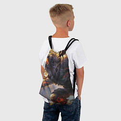 Рюкзак-мешок Оборотень, цвет: 3D-принт — фото 2