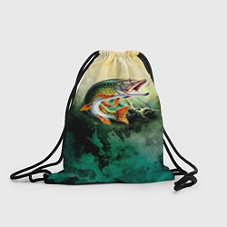 Рюкзак-мешок Удача, цвет: 3D-принт