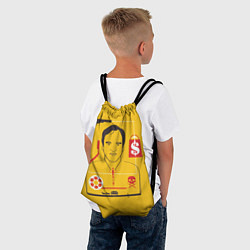 Рюкзак-мешок Квентин Тарантино, цвет: 3D-принт — фото 2