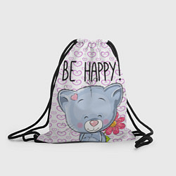 Мешок для обуви Cat: Be Happy