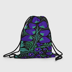 Рюкзак-мешок Khokhloma, цвет: 3D-принт