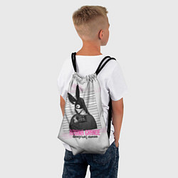 Рюкзак-мешок Ariana Grande: Dangerous woman, цвет: 3D-принт — фото 2