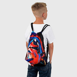 Рюкзак-мешок Узоры красок, цвет: 3D-принт — фото 2