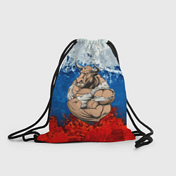 Рюкзак-мешок Буйвол, цвет: 3D-принт