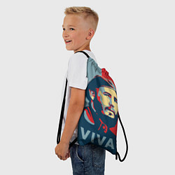 Рюкзак-мешок Фидель Кастро, цвет: 3D-принт — фото 2