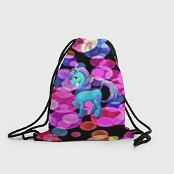 Рюкзак-мешок Милый единорог, цвет: 3D-принт