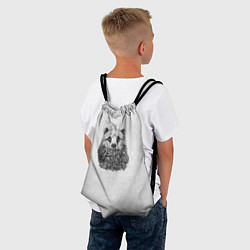 Рюкзак-мешок Лесной медведь, цвет: 3D-принт — фото 2