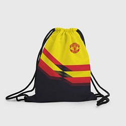 Рюкзак-мешок Man United FC: Yellow style, цвет: 3D-принт