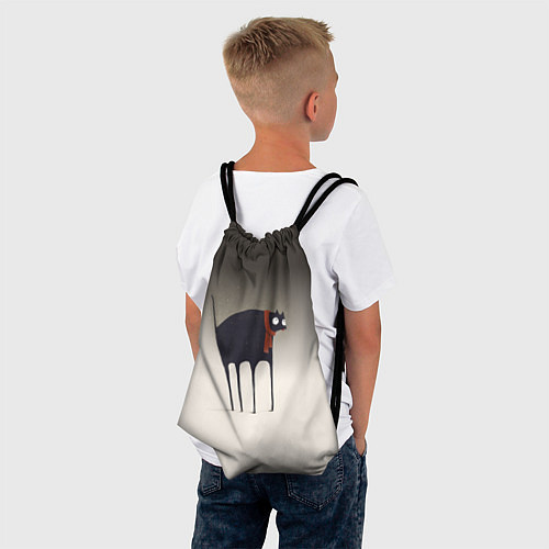 Мешок для обуви Первый снег / 3D-принт – фото 4