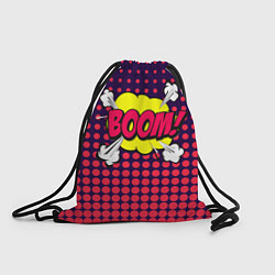 Рюкзак-мешок Бум!, цвет: 3D-принт