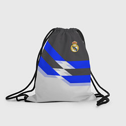 Рюкзак-мешок Real Madrid FC: White style, цвет: 3D-принт