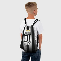 Рюкзак-мешок Juventus FC: New logo, цвет: 3D-принт — фото 2