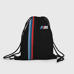 Рюкзак-мешок BMW BLACK COLLECTION БМВ, цвет: 3D-принт