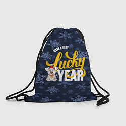 Рюкзак-мешок Lucky Year, цвет: 3D-принт