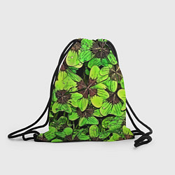 Рюкзак-мешок Clover pattern, цвет: 3D-принт