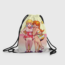 Рюкзак-мешок Принцессы Пич и Зельда, цвет: 3D-принт