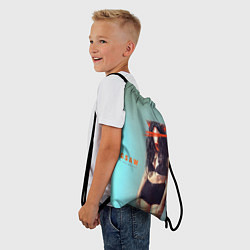 Рюкзак-мешок Jigsaw, цвет: 3D-принт — фото 2