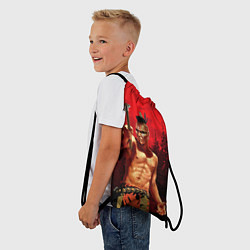 Рюкзак-мешок Дикий индеец, цвет: 3D-принт — фото 2