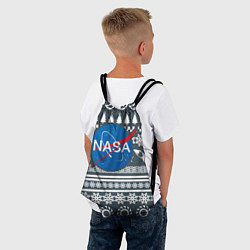 Рюкзак-мешок NASA: New Year, цвет: 3D-принт — фото 2