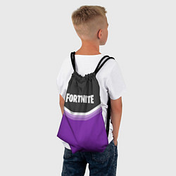 Рюкзак-мешок Fortnite Violet, цвет: 3D-принт — фото 2