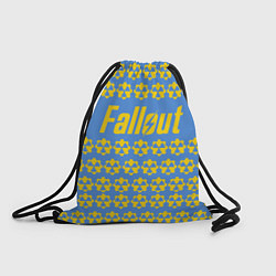Рюкзак-мешок Fallout: Danger Radiation, цвет: 3D-принт