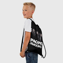 Рюкзак-мешок Imagine Dragons: Boy Band, цвет: 3D-принт — фото 2