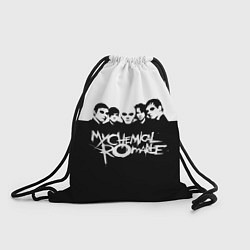 Рюкзак-мешок My Chemical Romance B&W, цвет: 3D-принт