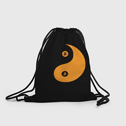 Рюкзак-мешок Bitcoin: Ying Yang, цвет: 3D-принт