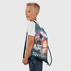 Рюкзак-мешок Skillet: Korey Cooper, цвет: 3D-принт — фото 2