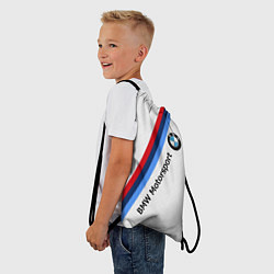 Рюкзак-мешок BMW Motorsport: White Carbon, цвет: 3D-принт — фото 2