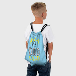 Рюкзак-мешок Best Dad Ever, цвет: 3D-принт — фото 2
