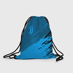 Рюкзак-мешок FC Juventus: Blue Original, цвет: 3D-принт
