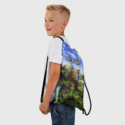 Рюкзак-мешок Майнкрафт: Артур, цвет: 3D-принт — фото 2