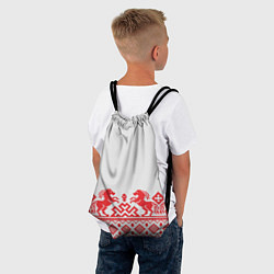 Рюкзак-мешок Старославянский узор, цвет: 3D-принт — фото 2
