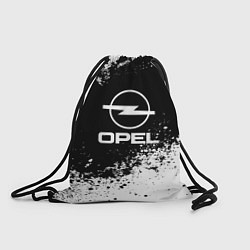 Рюкзак-мешок Opel: Black Spray, цвет: 3D-принт